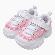 [Fila Kids]Disrupter 2 TD Frill Children Shoes (White, Pink, Orange) (FK1HTB1602X,1603X,1604X)