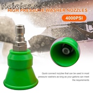 High-Pressure Pressure Washer Tips Splash-proof Wash Adapter Stainless Steel