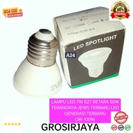 A24 100% Original LED Bulb 7W E27 6500K White Light for Indoor/Outdoor, Ceiling, Wall, Spot Light - 