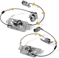 Pair Rear Door Lock Latch & Cable Compatible with Ford F150 Extended Cab 2004 2005 2006 2007 2008 Do