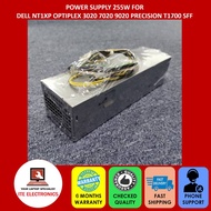 DELL NT1XP OPTIPLEX 3020 7020 9020 PRECISION T1700 SFF 255W PSU L255AS-00 PS-3261-2DF POWER SUPPLY (