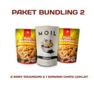 Package 2PCS BABY CRAB 1PCS BANANA CHIPS Chocolate CHIPS Snacks Snacks Snacks Snacks SEAFOOD Snacks