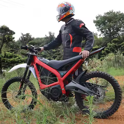 SXLL Bafang Motorcycle Electric 72v 3000w 96V 6000w Cheerleading Motorcycle Off-Road Bike Electric O