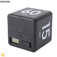 IRTJIFSSX Flip Timer, ABS Gravity Sensing Countdown Timer, Portable Black Red 15 20 30 60 Minute Pre