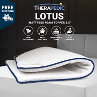Therapedic USA | LOTUS - Mattress Foam Topper 2.5+-" (Single/Super Single/Queen/King)