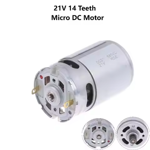21V 14 Teeth Gear Micro DC Motor 550 28000RPM Electric Saw Motor For Mini Rechargeable Hand Saw Chai