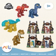MALOTOYS - Jurassic World Baby Imaginext [ORIGINAL] MATTEL Dinosaur Toys Dino Figurine Children Malo