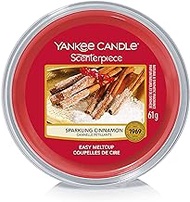 Yankee Candle Scenterpiece Easy Wax MeltCups | Sparkling Cinnamon | Wax Melts for Electric Warmers | Lasts up to 24 Hours