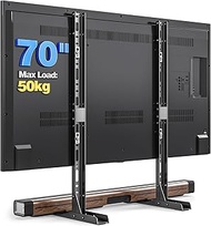 TVON Universal Table Top TV Stand, TV Legs Replacement for 20-75 Inch LCD/LED/OLED Screen TVs, Stron