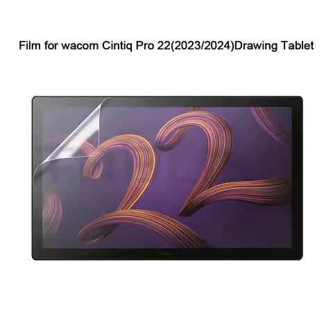 Protective Film for Wacom Cintiq Pro 22(2023/2024) Graphics Tablet Display, Paperlike Protector for 