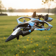 Popular K500 Max Hobby Glider Flying Helicopter Jet Aircraft 2.4G Stunt Remote Control Foam Fighter 