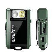 BORUIT | ไฟฉายพวงกุญแจ BORUiT R7 800LM ไฟฉาย LED ขนาดเล็กแบบชาร์จไฟได้ผ่านพอร์ต Type-C ไฟฉายพวงกุญแจ