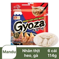 Bánh xếp kiểu Nhật Gyoza nhân thịt heo, gà Ajinomoto 114g