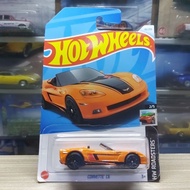 HOT WHEELS CORVETTE C6 ORANGE 1024