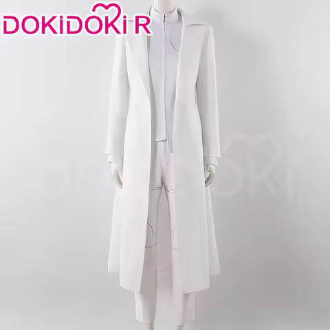 Ivan Cosplay Costume Anime Cosplay【XS-3XL】Alien Stage DokiDoki-R Men Christmas White Uniform Costume