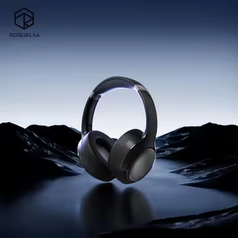 ROSESELSA CAMBRIAN Over Ear 2in1 Wired Bluetooth Wireless Headsets Active Noise Cancellation Headpho