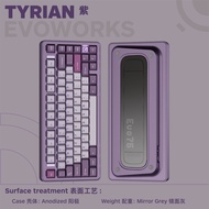 EVO75 Evoworks Studio Aluminium FR4 Plate Bluetooth Wireless RGB Hotswap Mechanical Keyboard