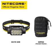 NITECORE HC75 UHE E-focus Work Headlamp 3000 Lumen USB-C Rechargeable Headlight Spotlight Flooding55