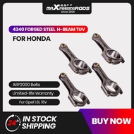 EN24 Connecting Rods ARP 2000 Bolts for Honda Aucra TSX 2.4L K24 K24A1 K24A8 K24A2 2.4L 152mm ARP200