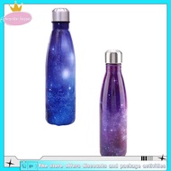 2 Pcs Double Walled Vacuum Water Bottle - Vacuum Insulated Double Wall 18/8 Stainless Steel  & Blue