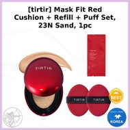 K-Beauty [tirtir] Mask Fit Red Cushion + Refill + Puff Set, 23N Sand, 1pc / Korean Cushion Foundatio