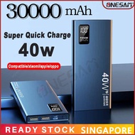 PD 40W Super Fast Charging Power Bank 30000mAh Power Bank Flash Charging Power Bank Qc3.0 Power Bank Charger