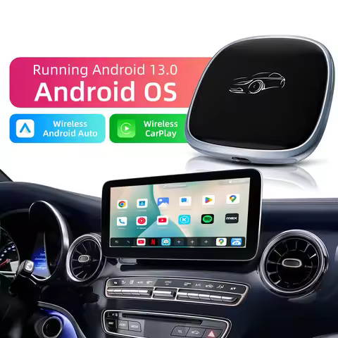 Android 13 CarPlay Ai Box 3in1 CarPlay Android Auto Wired to Wireless Android Qualcomm 6115 Octa-cor