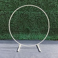 WANGPP Round Metal Wedding Arch,Roses Balloon Arch Stand, Garden Arch Backdrop Decoration,for Party