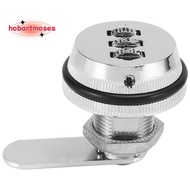 Alloy Code Combination Cam lock Keyless Post Mail Box Cabinet RV 3 Dial