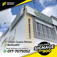 SIGNBOARD KEDAI ( CUSTOM MADE ) RM700.00 Sahaja 