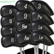 MXBEAUTY1 Golf Iron Headcover Sports Durable 12Pcs Protector Case Golf Iron Covers Set Protective Co