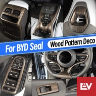 For BYD Seal Wood Pattern Decoration Set BYD Seal
