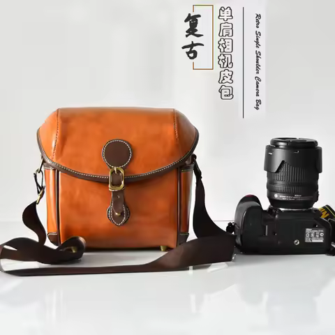 Retro Camera Bag Case For Sony A7 MarkII A7RII A7R A7RIII A7C A7S3 A7IV A6400 A6100 A6000 A6500 A670