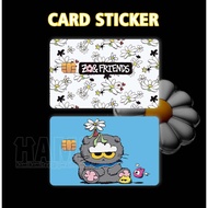 GDRAGON ZOA STICKER - ZOA GD CARD STICKER - KWON JI YONG STICKER - GD STICKER - ZOA ACCESS CARD STIC