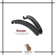 Black Banana Clip / Black Banana Clip