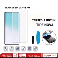 LAYAR Tempered Glass Screen Protector Nano Liquid UV Nova 9 Full Screen