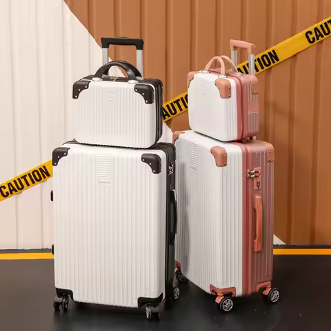 24/26/28 Inches Large Size Wheeled Travel Suitcase SET 20 Inches Carry on Luggage with Wheels Zipper
