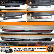 Paket Sillplate Belakang + Sillplate Samping All New Avanza Veloz 2022