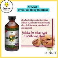 SUNNO CUTIES Trinity Bundle - Walnut, Avocado & Organic Flaxseed Oil (for baby 6 months and above)