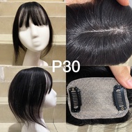 P30 Skin Toupee Human Hair/Tempelan Botak Rambut Asli