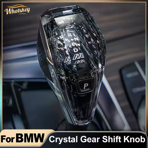 1 Piece Crystal Gear Shift Knob For BMW G30 G31 G32 G11 G12 F30 F31 F32 F36 F01 F25 F26 F20 F22 F15 