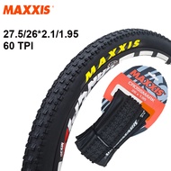 MAXXIS MTB Tyre 26/27.5*1.95/2.1 inch 60 TPI Tire Folded/Not fold Non-Slip bicycle tires 35-65PSI cycling parts