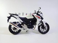 [在台現貨] 2014年 本田 Honda CB500F 白黑 1/18 仿真 合金 摩托車 重機 模型