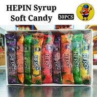✨HEPIN SYRUP SOFT CANDY GULA MASAM 水果酸糖 30PCS✨