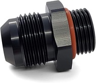 8AN to 10AN Fitting - O-ring to Flare - ORB Straight Male Adapter