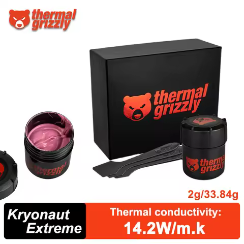 Thermal Grizzly Kryonaut Extreme Thermal Grease 14.2W/MK For CPU/GPU Large Capacity Compound Cooling