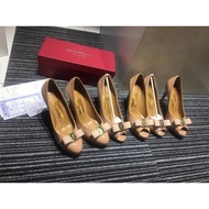 Salvatore Ferragamo Women's Waterproof Platform High Heels - Authentic Replica