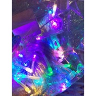 10m colorful decorative flashing light string - 100 bulbs