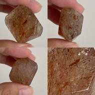 62🔥Actual Product🔥28mm/15g Brazil Black Golden Super Seven Quartz Free Form Crystal Collection巴西黑金超七