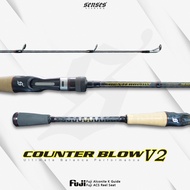 Senses Fishing Counterblow V2 Casting Fishing Rod Fuji component